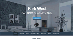 Desktop Screenshot of parkwestbgc.com