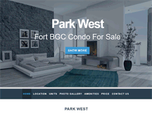 Tablet Screenshot of parkwestbgc.com